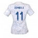 Frankrike Ousmane Dembele #11 Bortedrakt Dame VM 2022 Korte ermer